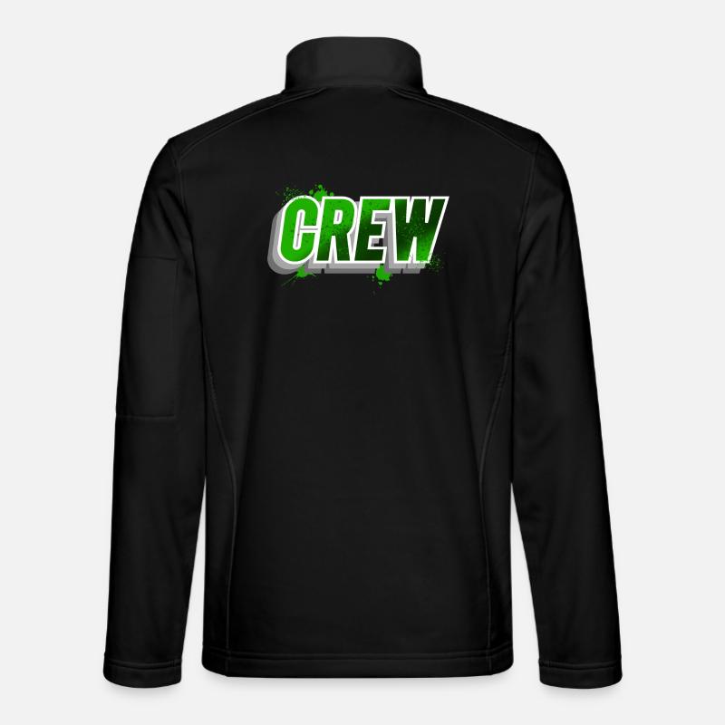 crew - Unisex Softshell Jacket - black