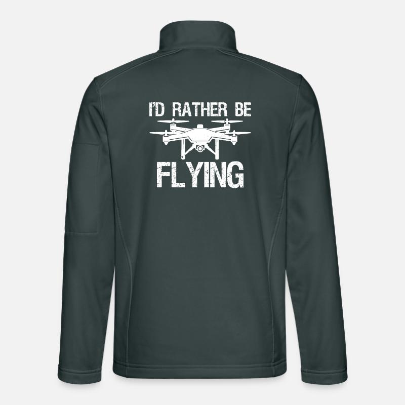 I'd rather be flying Unisex Softshell Jacket