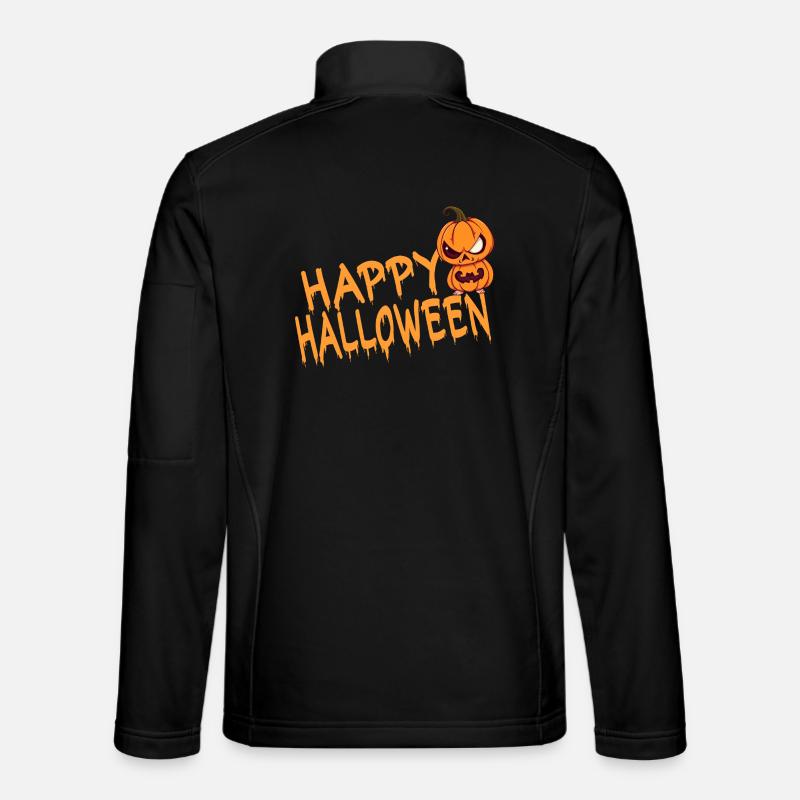 Happy Halloween - Unisex Softshelljacke - Schwarz