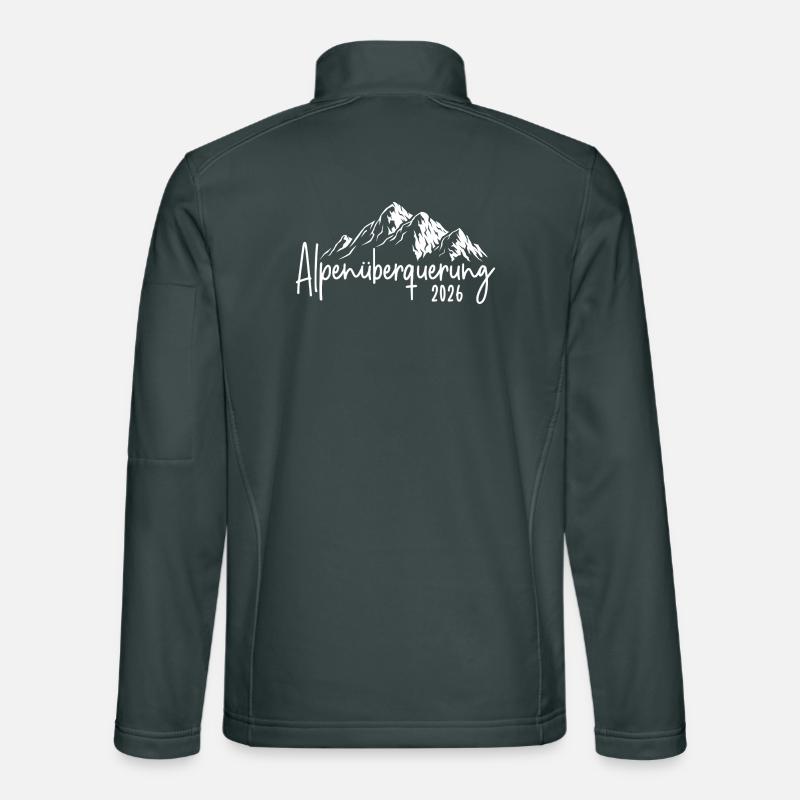 Alpenüberquerung 2026 Unisex Softshelljacke