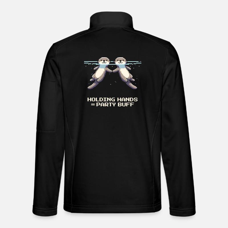 Holding hands = group strengthening | Otter RPG Unisex Softshell Jacket