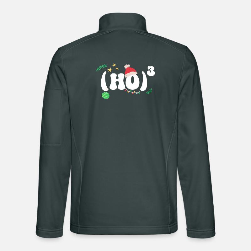 (HO)3 - Hohoho - Mathématiques de Noël Veste en tissu softshell Unisexe