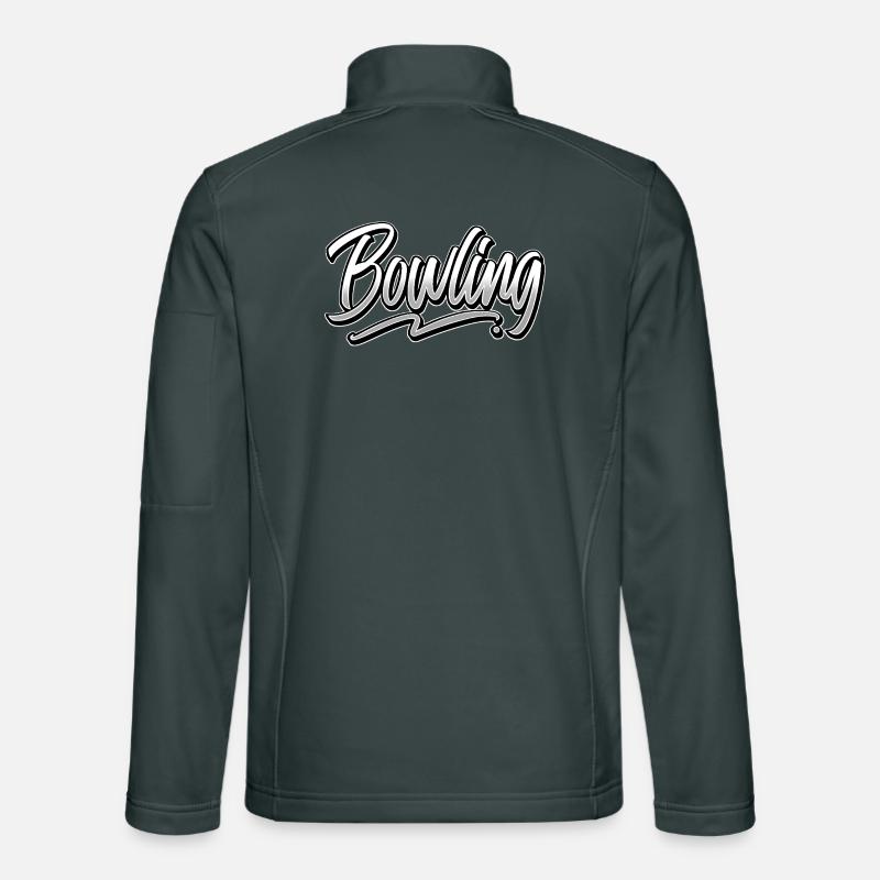Bowling Unisex Softshell Jacket