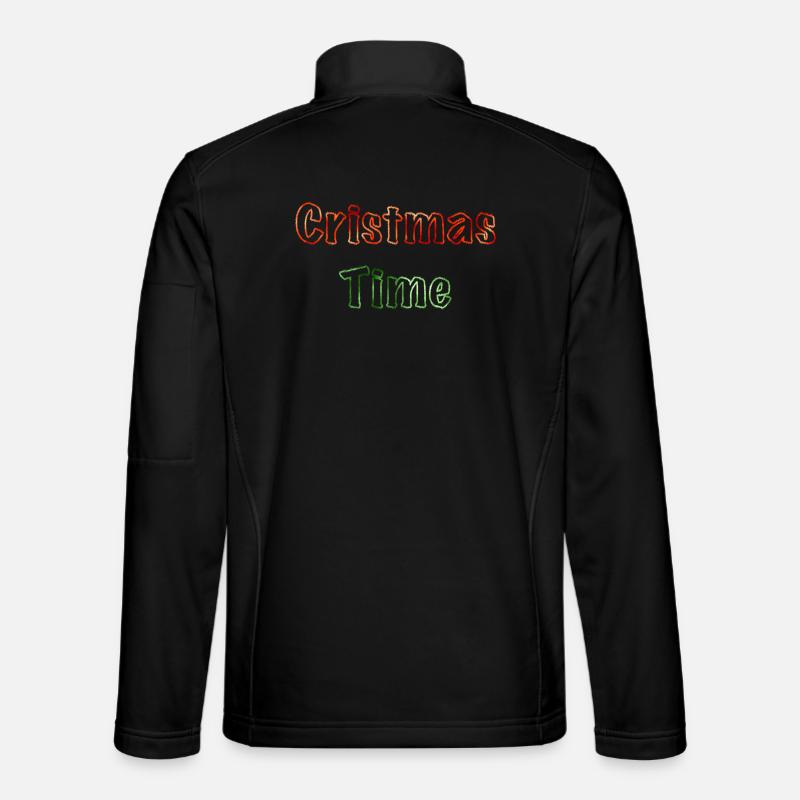 Christmas - Unisex Softshell Jacket - black