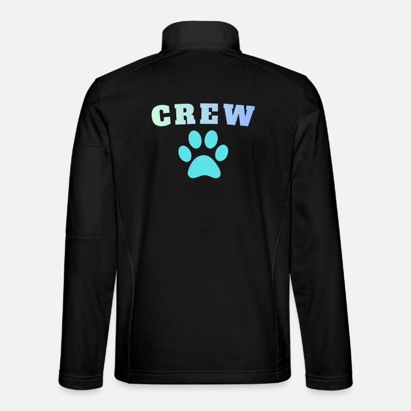 Crew Dog - Unisex Softshelljacke - Schwarz