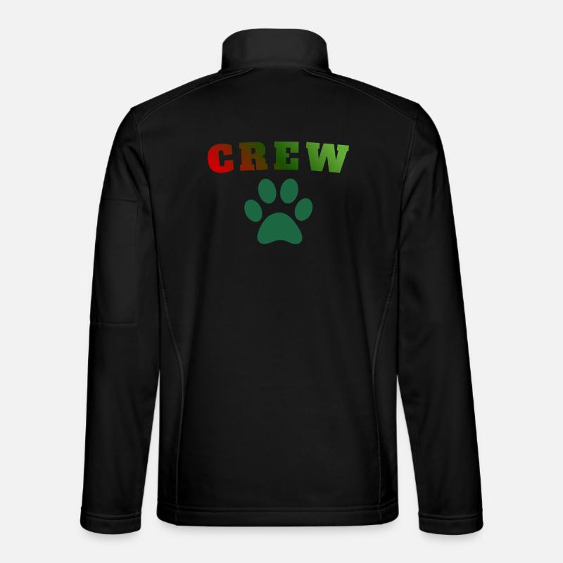 Crew Dog - Unisex Softshelljacke - Schwarz