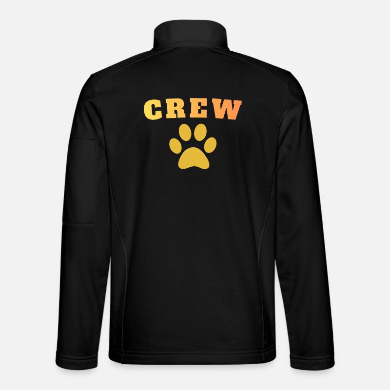 Crew Dog - Unisex Softshell Jacket - black