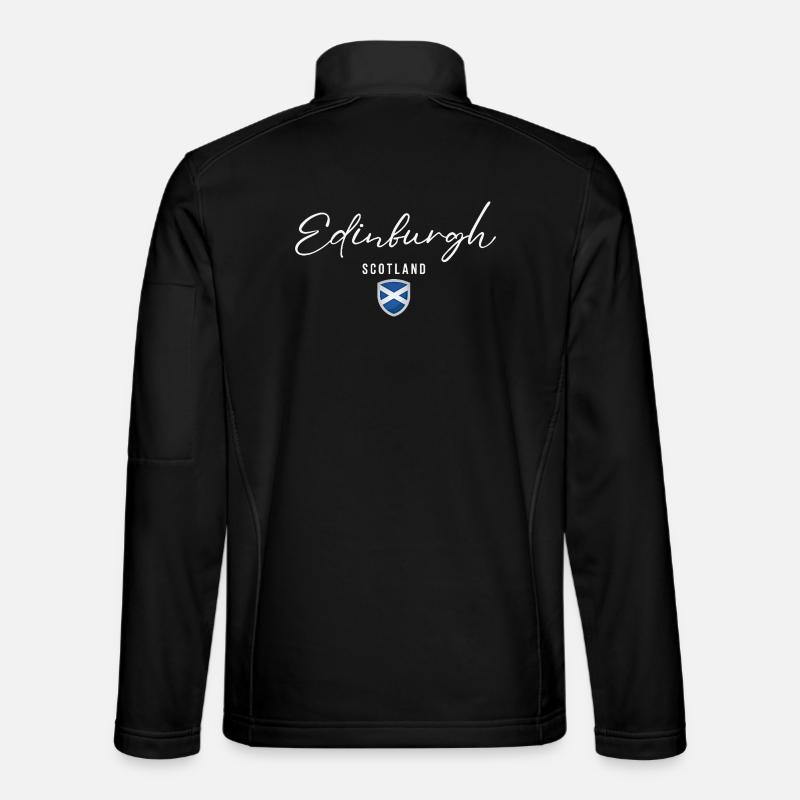 Édimbourg, Écosse, design élégant Édimbourg Veste en tissu softshell Unisexe