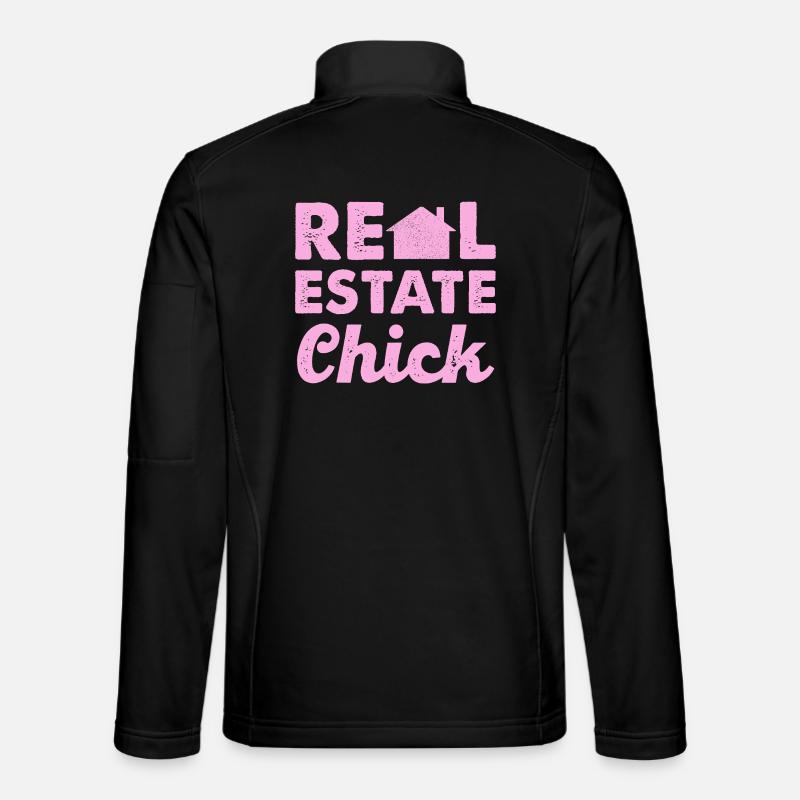 Real Estate Chic - Unisex Softshell Jacket - black