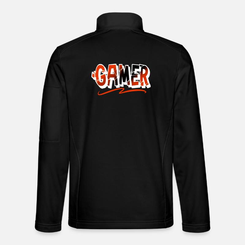 Gamer - Unisex Softshelljacke - Schwarz