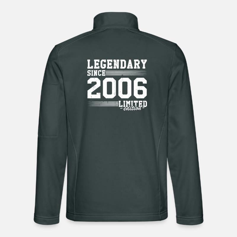 Legendary since 2006 20 Years Gift Birthday Unisex Softshell Jacket