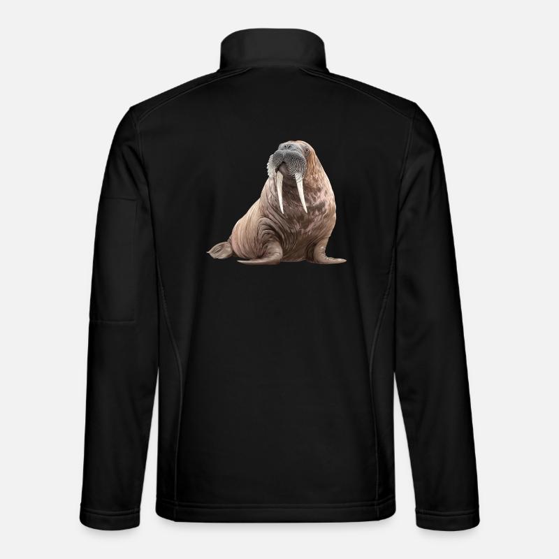 Morse - Veste en tissu softshell Unisexe - noir