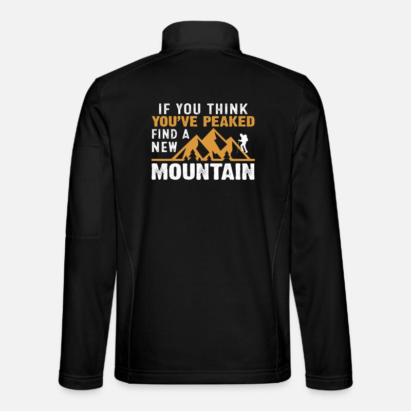 Wandern - Unisex Softshelljacke - Schwarz