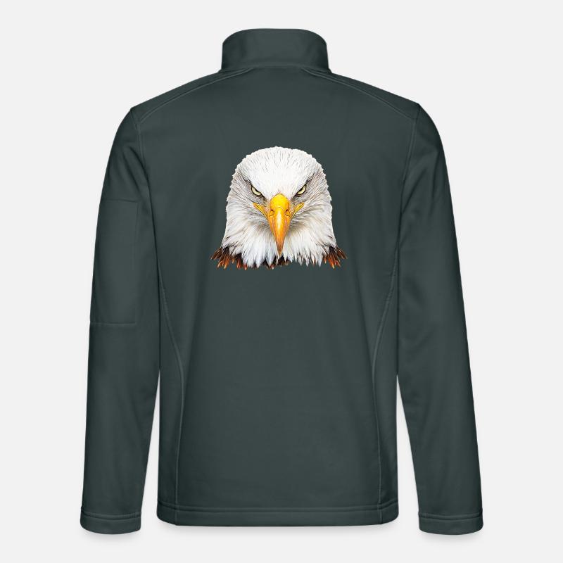 Bald eagle Unisex Softshell Jacket