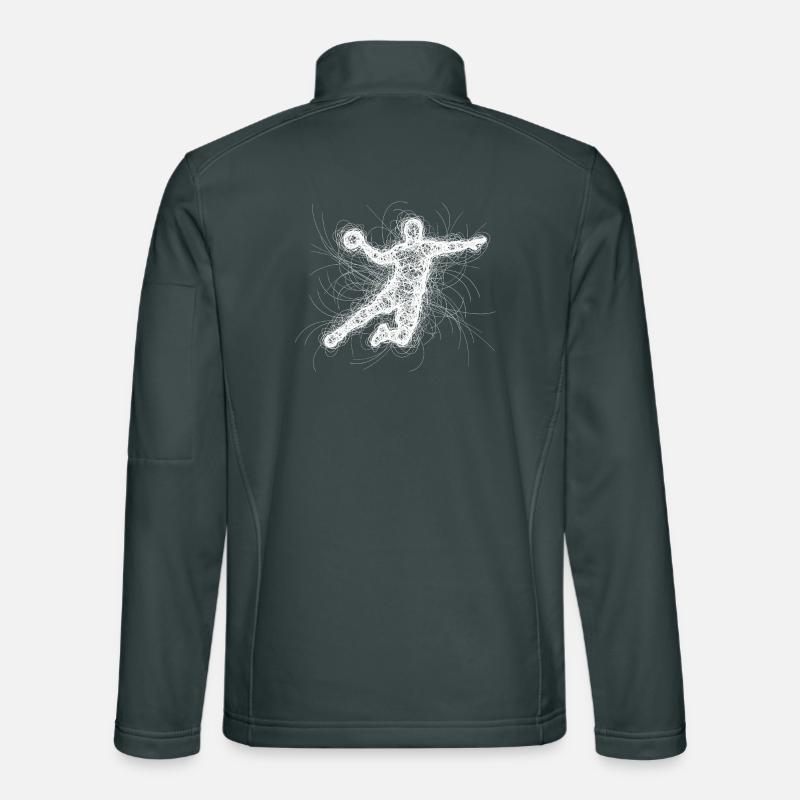 Handball Dire Drôle Handball Veste en tissu softshell Unisexe