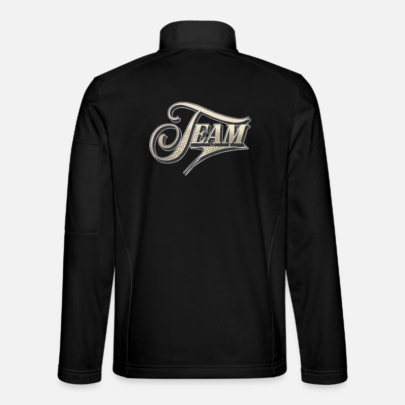 Team - Unisex Softshelljacke - Schwarz