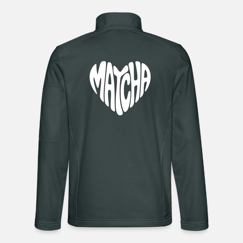 Matcha Herz Unisex Softshelljacke