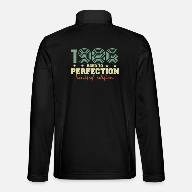 1986 - Unisex Softshell Jacket - black