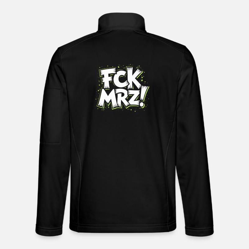 FCK Mar Political Protest Slogan Unisex Softshell Jacket