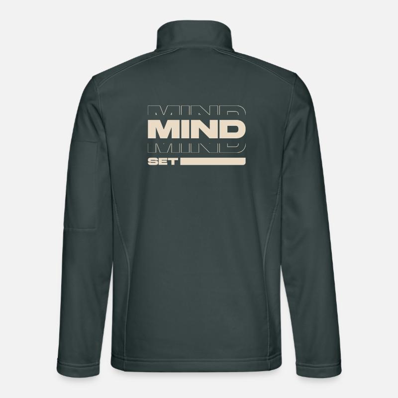 Mindset – Motivation & Success Mentality Statement Unisex Softshell Jacket