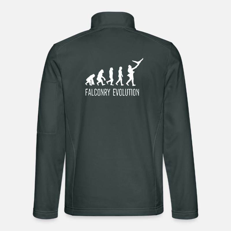 Évolution de la Fauconnerie Veste en tissu softshell Unisexe