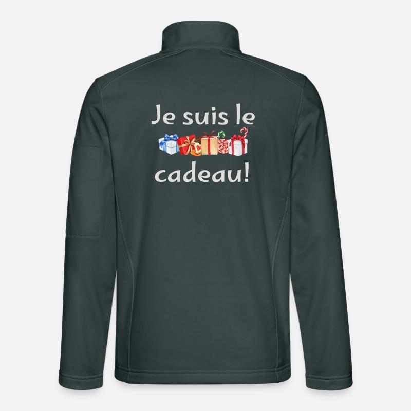 Ich bin das Geschenk: Festliche Geschenke Unisex Softshelljacke