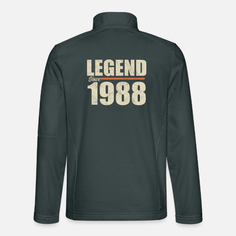 Anniversary 1988 | Legend since 1988 Unisex Softshell Jacket