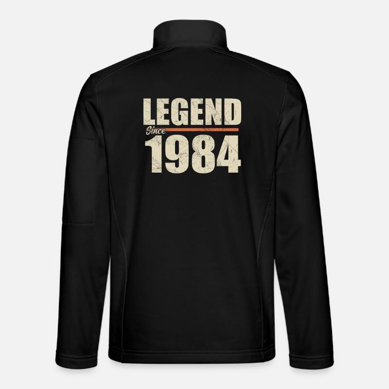 Birthday 1984 | Legend since 1984 - Unisex Softshell Jacket - black