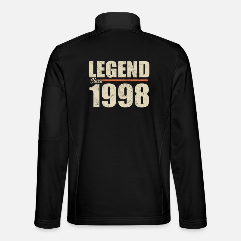 Birthday 1998 | Legend since 1998 - Unisex Softshell Jacket - black