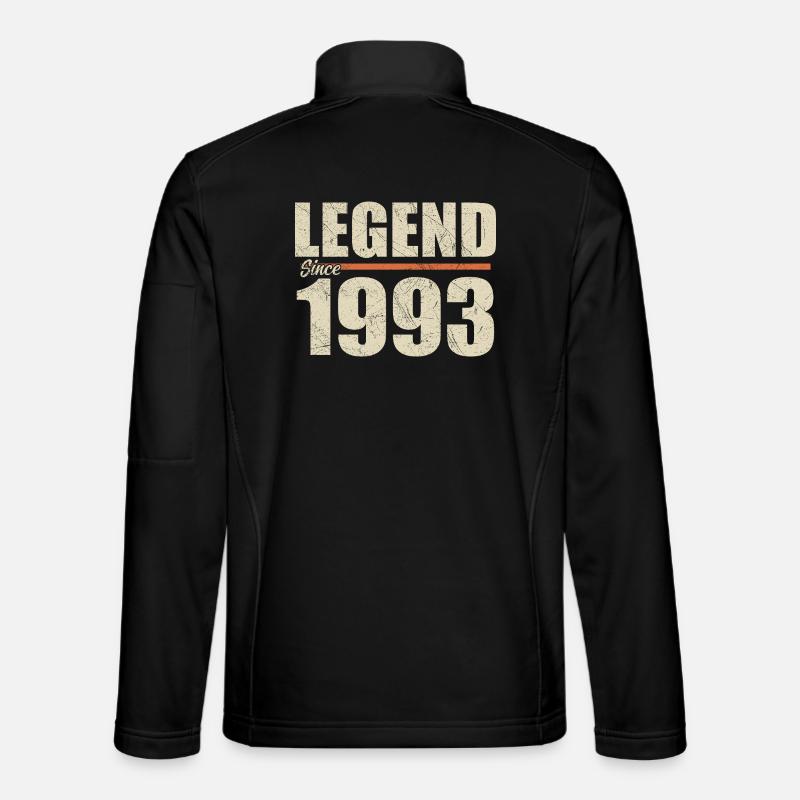 Anniversary 1993 | Legend since 1993 - Unisex Softshell Jacket - black
