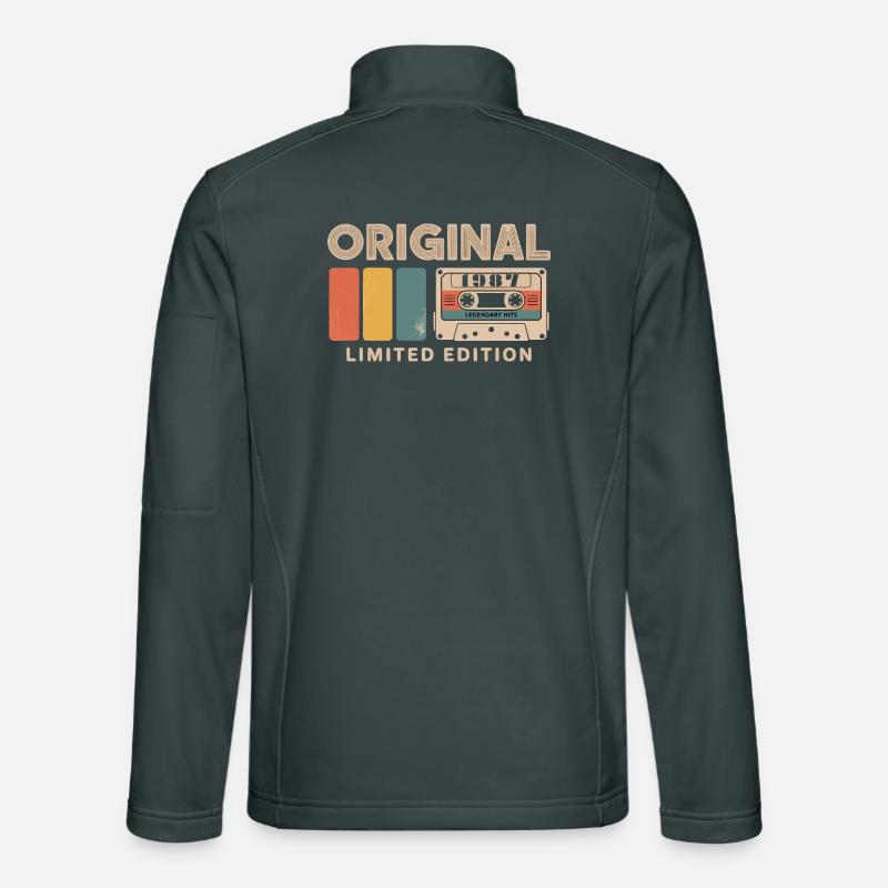 Original 1987 Birthday 1987 Gift 1987 Retro Unisex Softshell Jacket