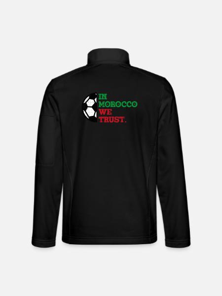 In Morocco we trust - Unisex Softshell Jacket - black
