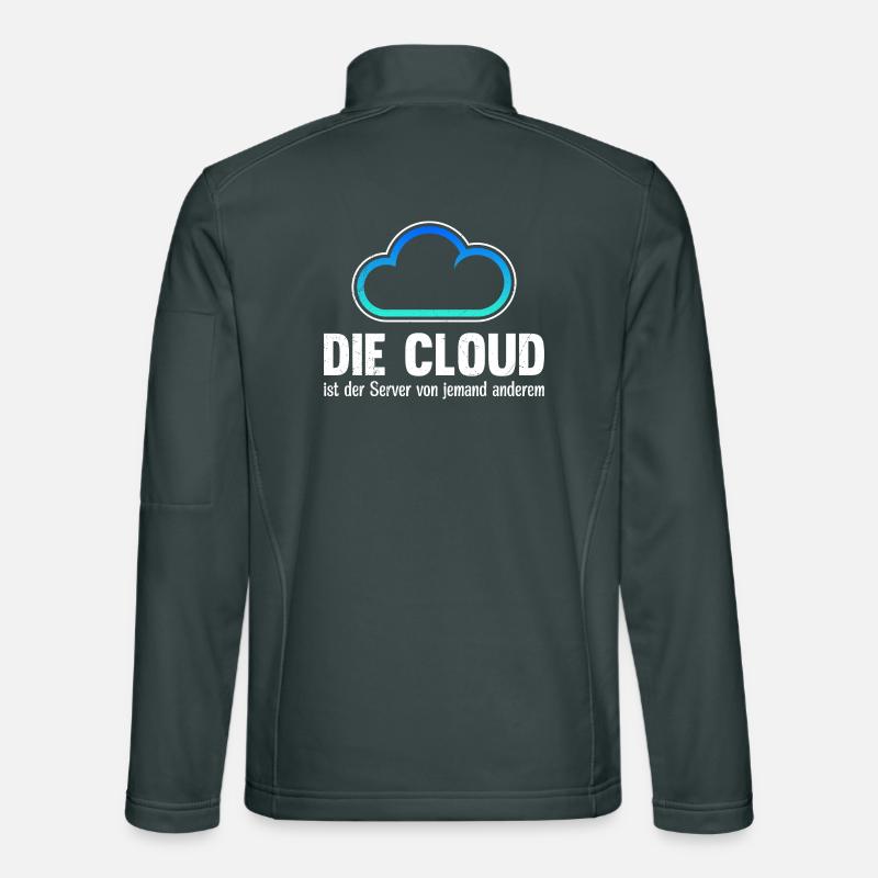 Coder THE CLOUD IS SOMEONE ELSE'S SERVER Unisex Softshell Jacket