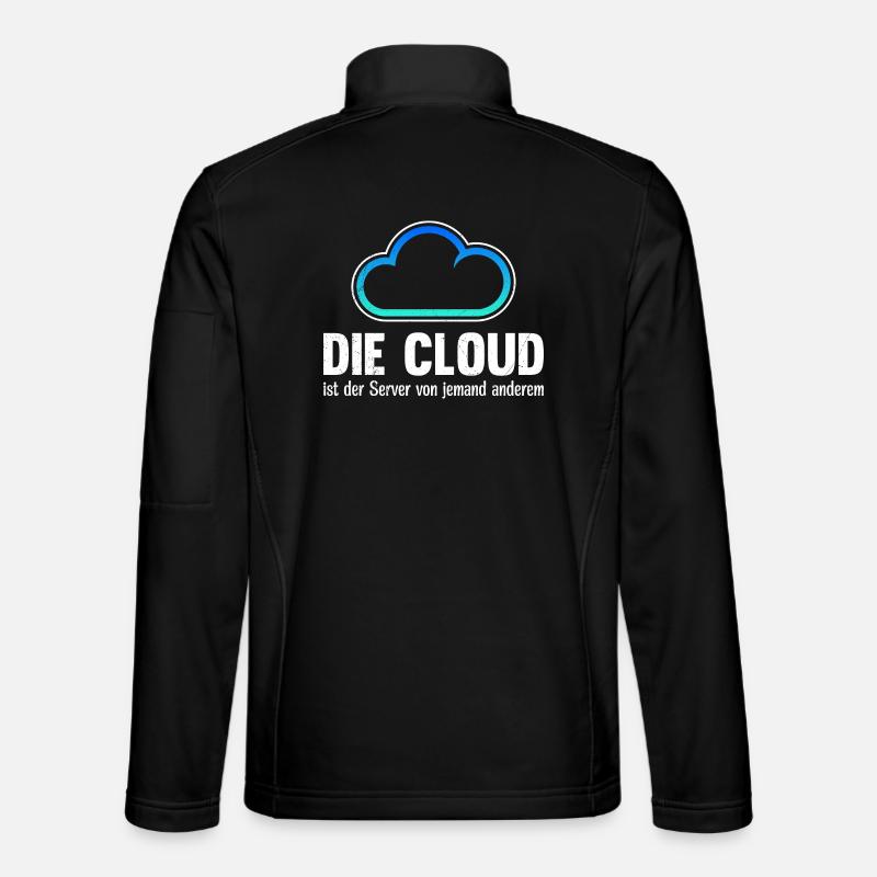 Coder THE CLOUD IS SOMEONE ELSE'S SERVER Unisex Softshell Jacket
