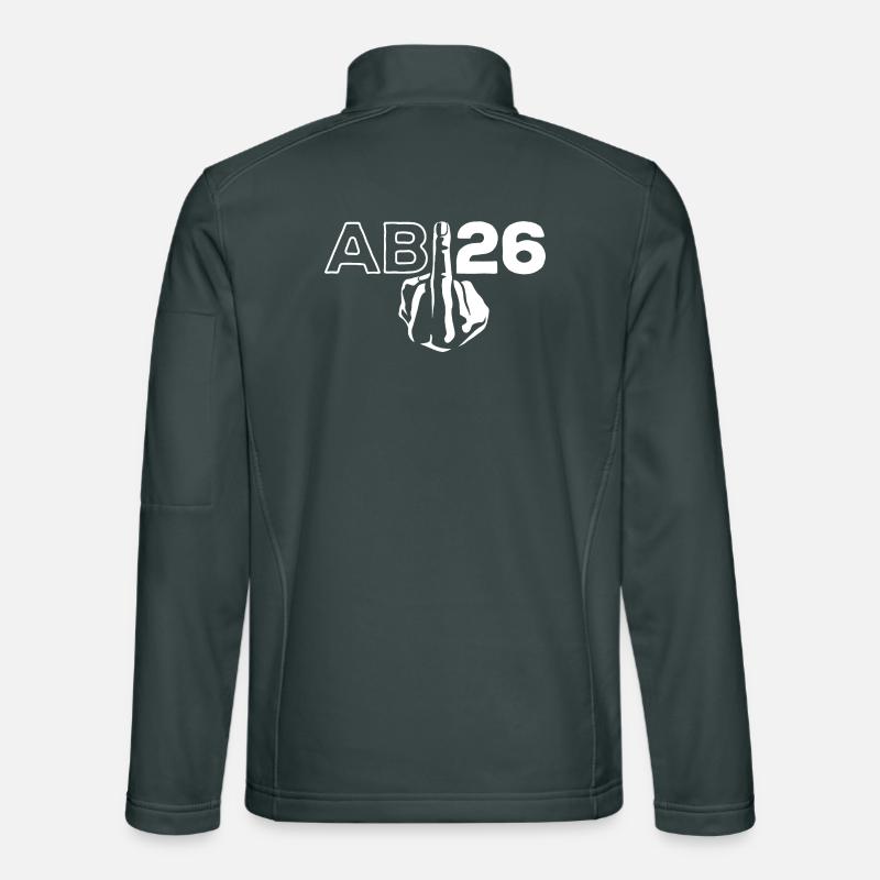 ABI 2026 Middle Finger Abitur - Gift Unisex Softshell Jacket