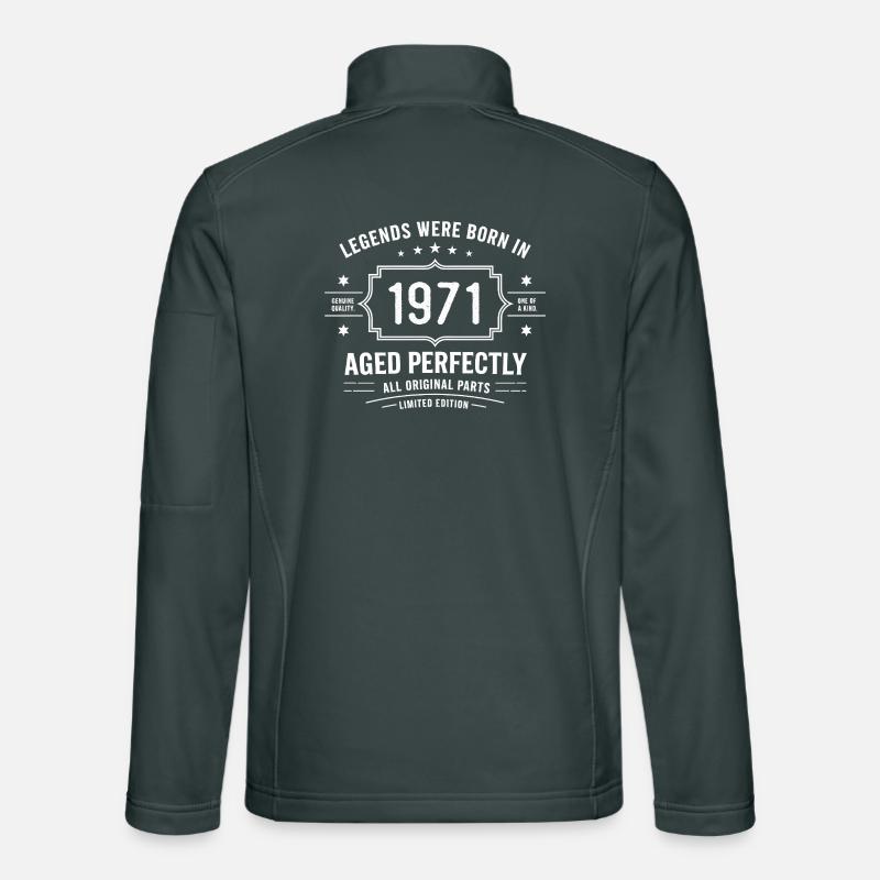 Original 1971 Vintage | Geburtstagsgeschenk 1971 Unisex Softshelljacke