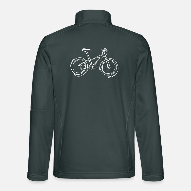 Dessin VTT Veste en tissu softshell Unisexe