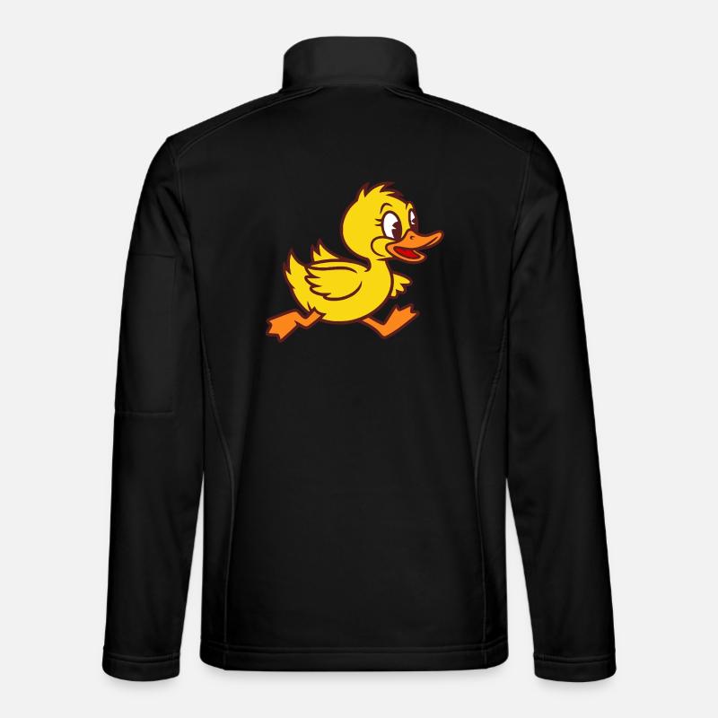 Running Duck Baby Duckling Duckling Duckling Duckling Unisex Softshell Jacket