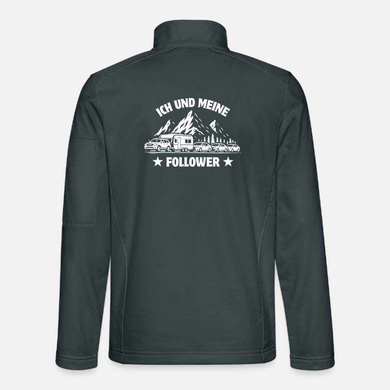 Moi et mes abonnés - Caravane - Embouteillage Veste en tissu softshell Unisexe
