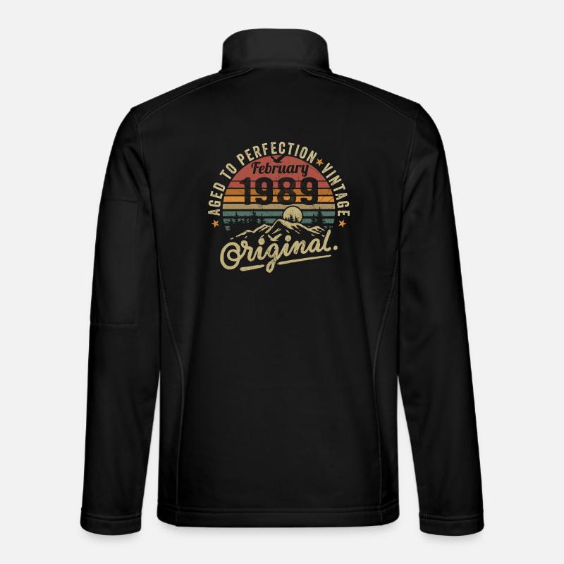 February 1989 - Unisex Softshell Jacket - black