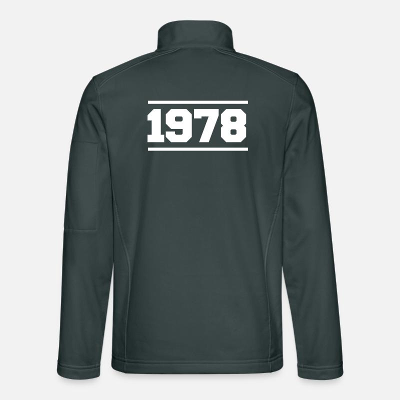 1978 Cadeau rétro 1978 original 1978 Veste en tissu softshell Unisexe