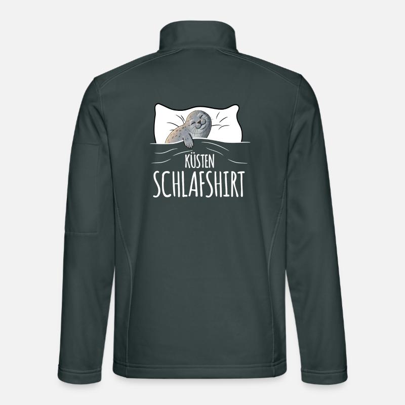 Coastal Sleep Shirt Unisex Softshell Jacket