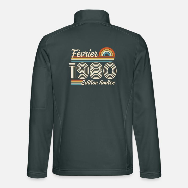 February 1980 Unisex Softshell Jacket