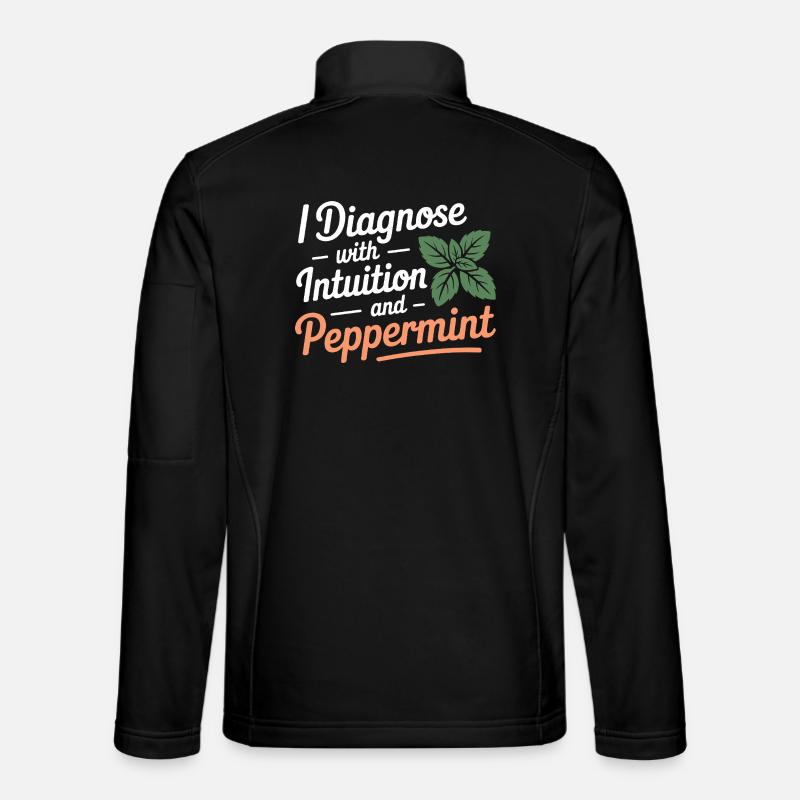 Certified Clinical Phytotherapy Diagnostic Gear - Unisex Softshell Jacket - black