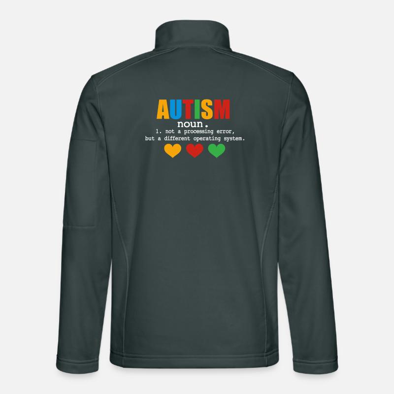 Autism Definition Unisex Softshell Jacket