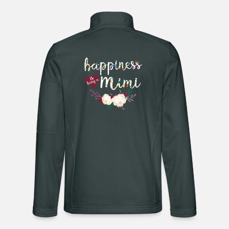 Mimi-Blumenhemd Süßes Oma-Geschenk Muttertagsgeschenk Unisex Softshelljacke
