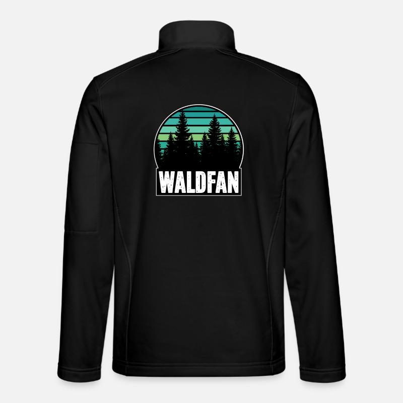 Forest fan Unisex Softshell Jacket