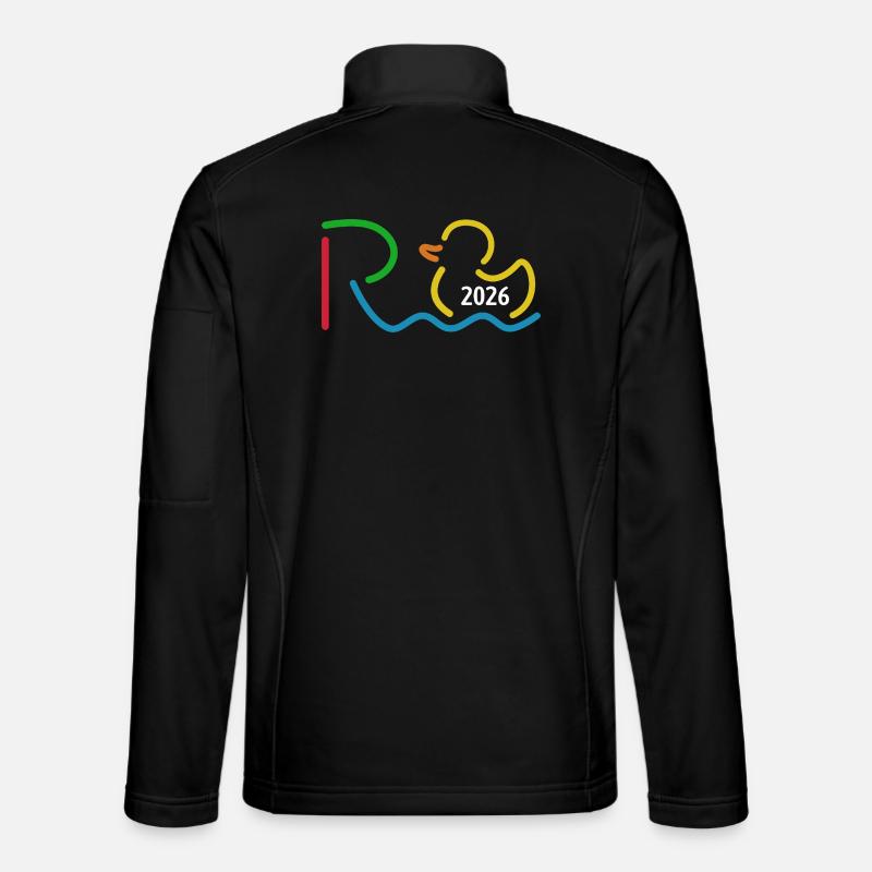 Rente 2026 - Ruhestand - Pension - Unisex Softshelljacke - Schwarz