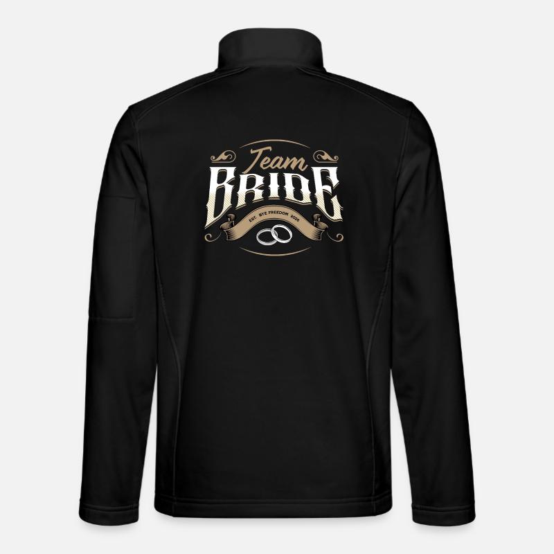 Team Bride 2026 - Unisex Softshelljacke - Schwarz
