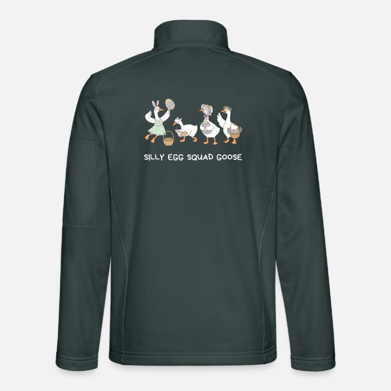 Silly Egg Squad Goose Ostern Unisex Softshelljacke